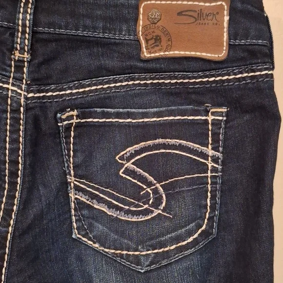 Silver Berkley Slim Straight Jeans - Picture 5 of 8